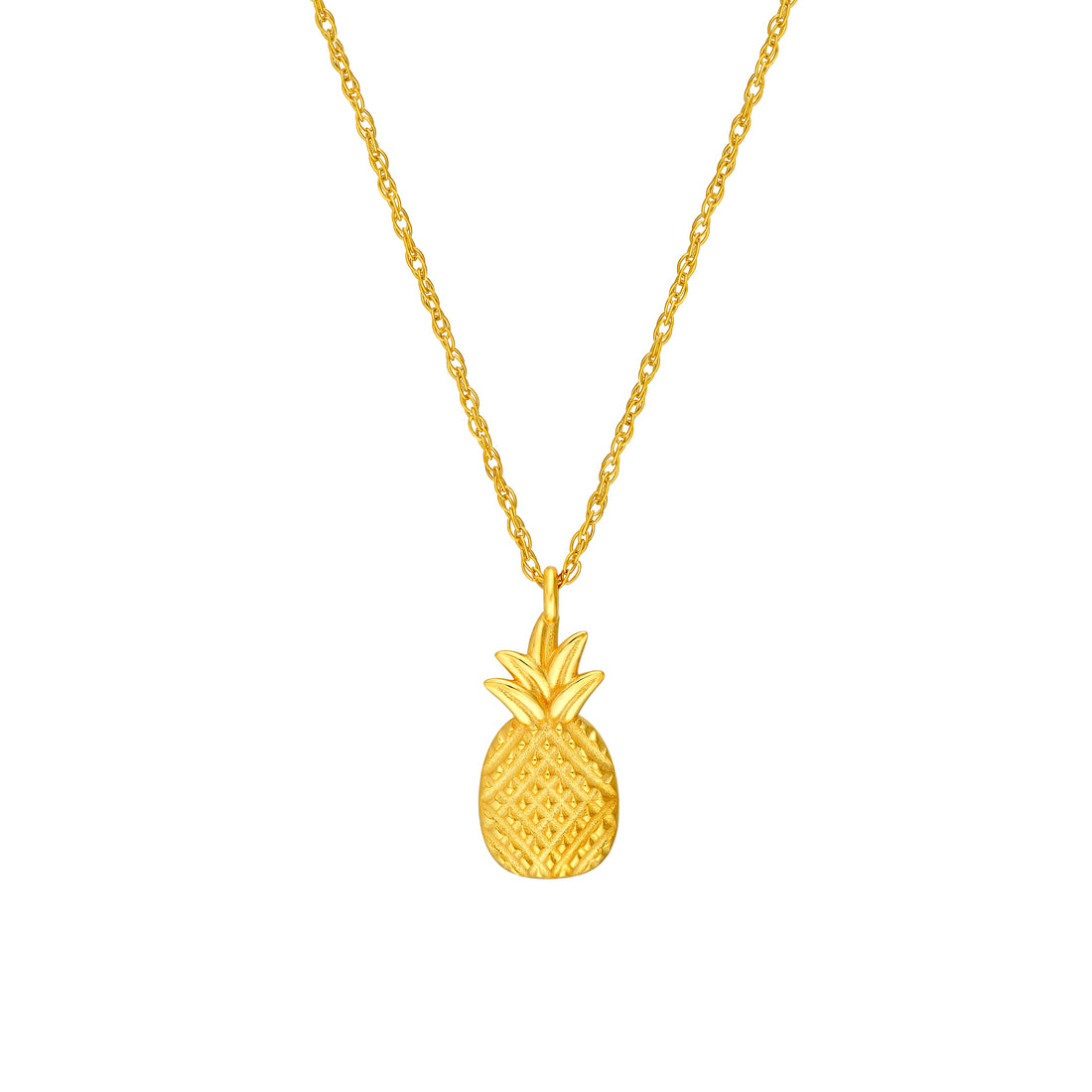 So You Pineapple Pendant Necklace