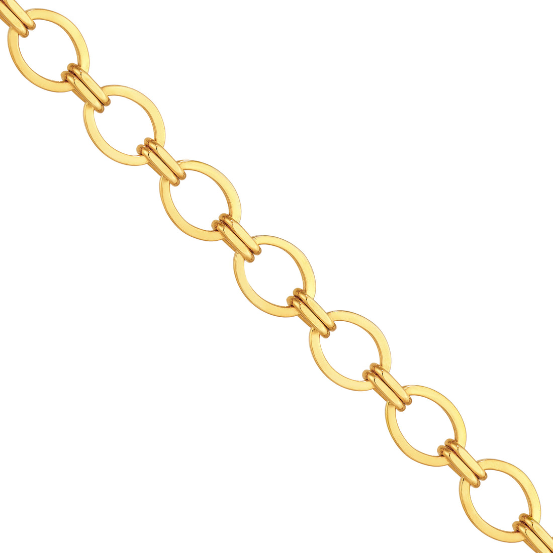 Oval Link 1+1 Chain