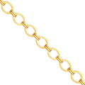 Oval Link 1+1 Chain