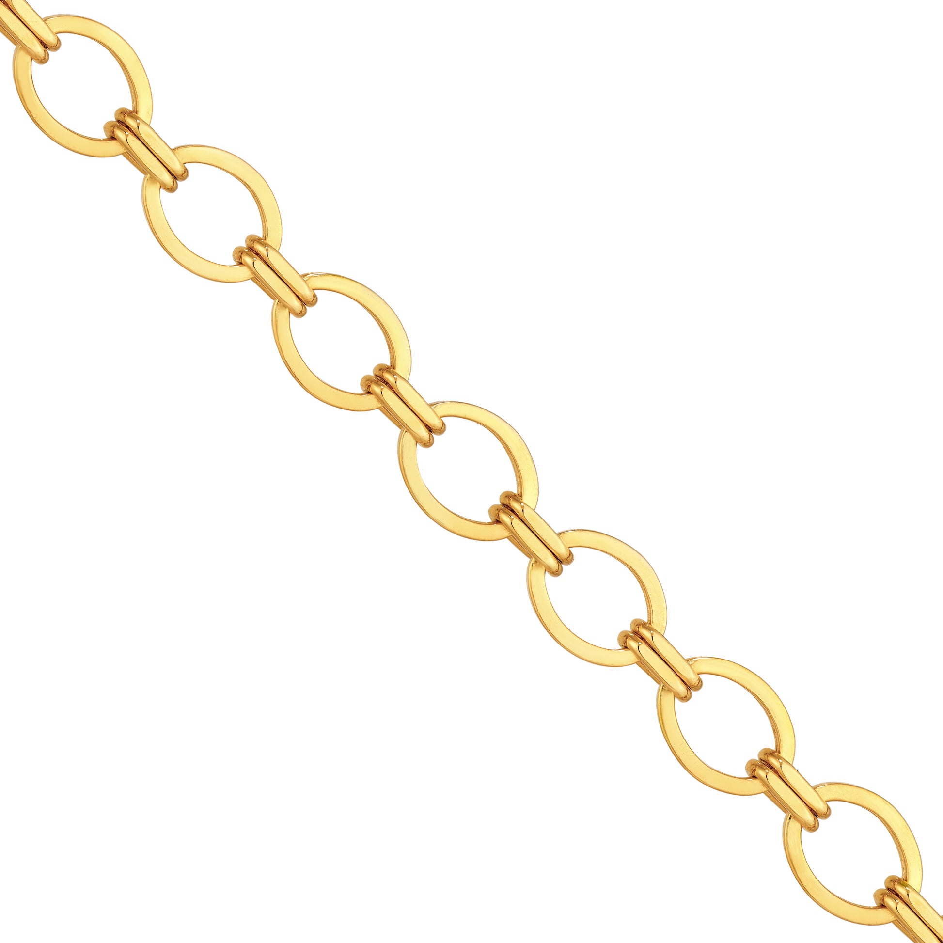 Oval Link 1+1 Chain