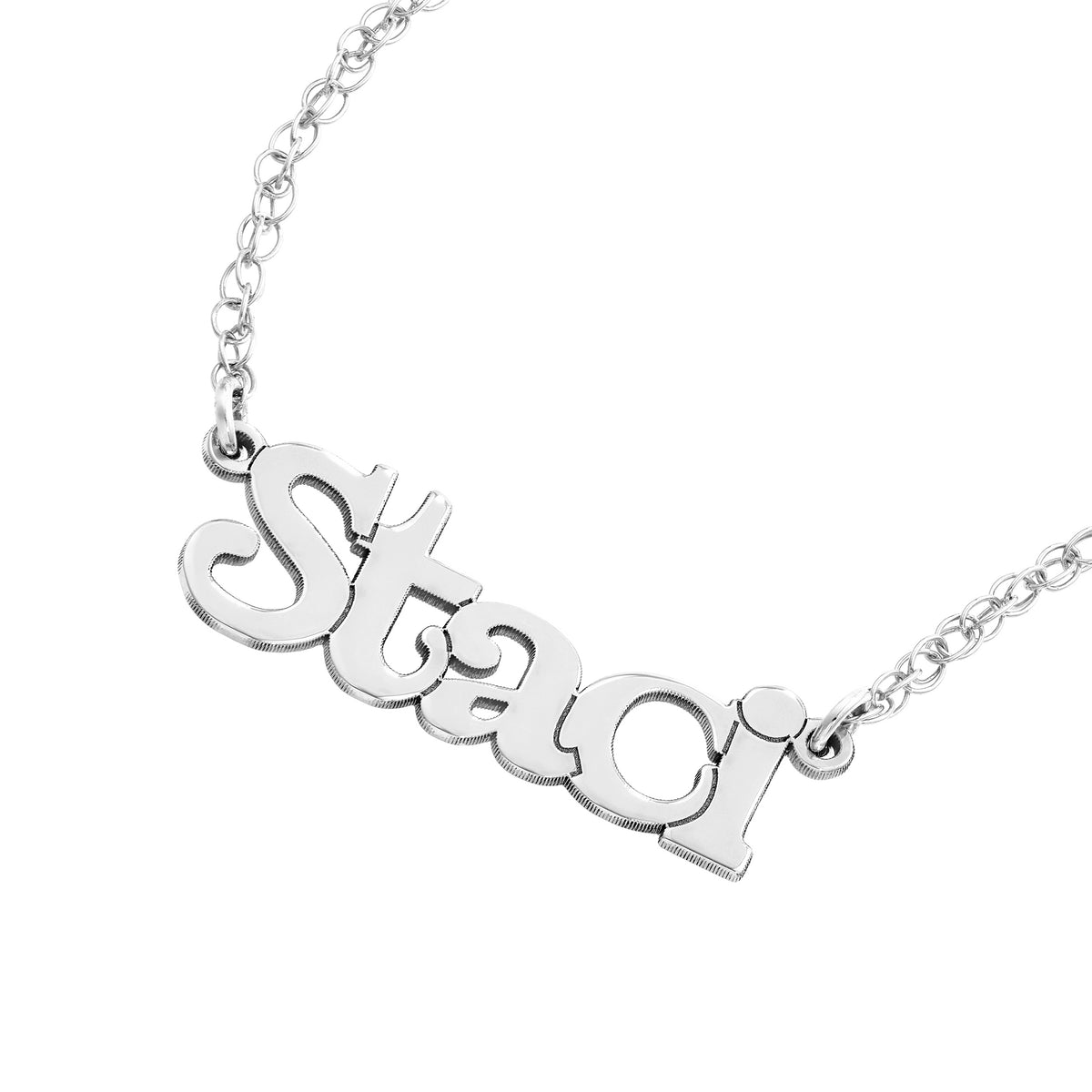 7mm Typewriter 2.0 Namplate Necklace
