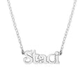 7mm Typewriter 2.0 Namplate Necklace