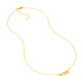 7mm Bubble 2.0 Nameplate Necklace