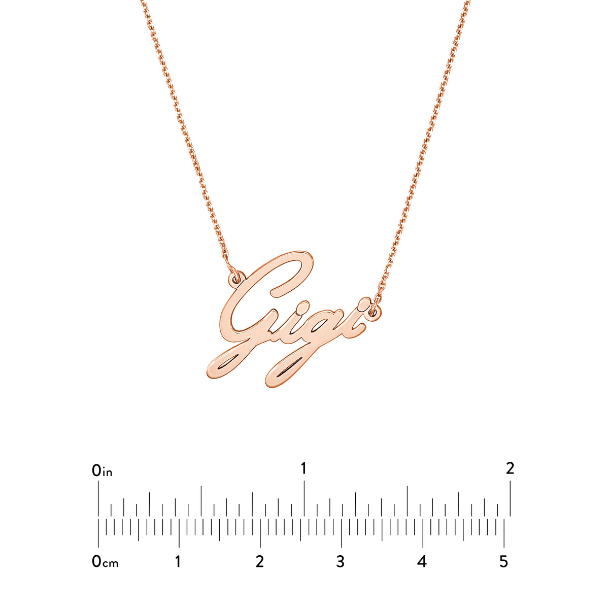 20mm Signature 2.0 Nameplate Necklace
