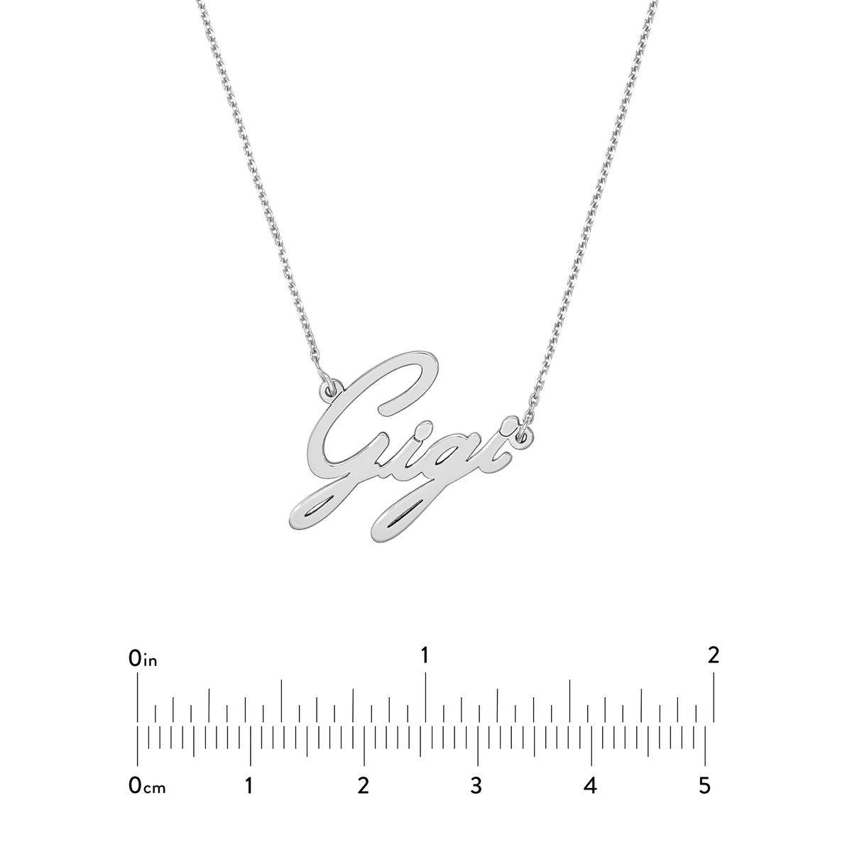 20mm Signature 2.0 Nameplate Necklace