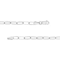 9mm Cut-Out Nameplate Necklace