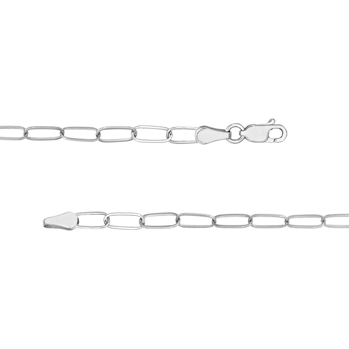 9mm Cut-Out Nameplate Necklace