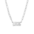 9mm Cut-Out Nameplate Necklace
