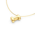 Puffy Bubble Initial ‘I’ Necklace
