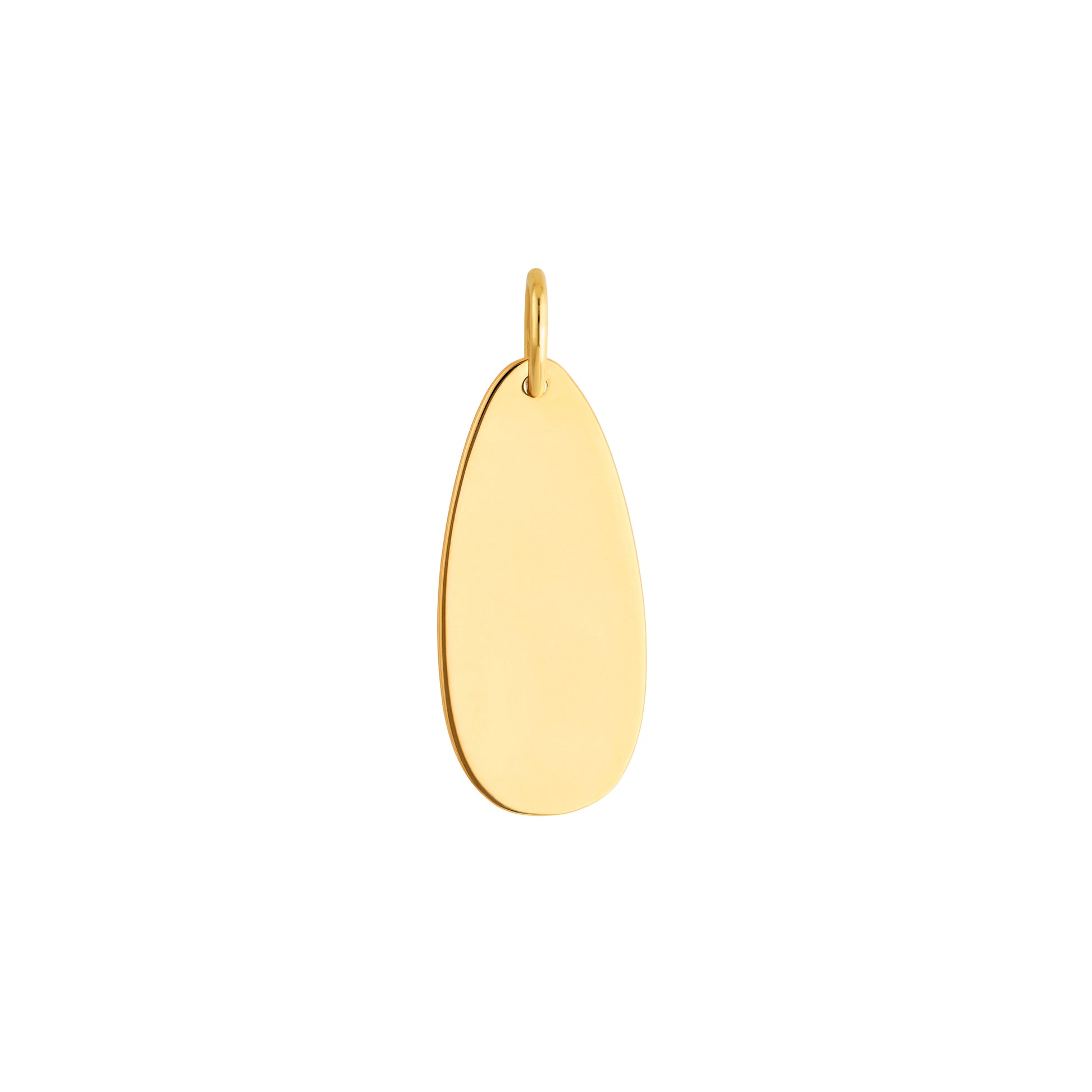 Medium Teardrop Engravable Pendant