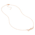 5mm Bubble Font Nameplate Necklace