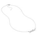 5mm Bubble Font Nameplate Necklace