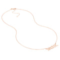 7mm Bubble Font Nameplate Necklace