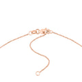 Initial & Diamond Bezel Station Necklace