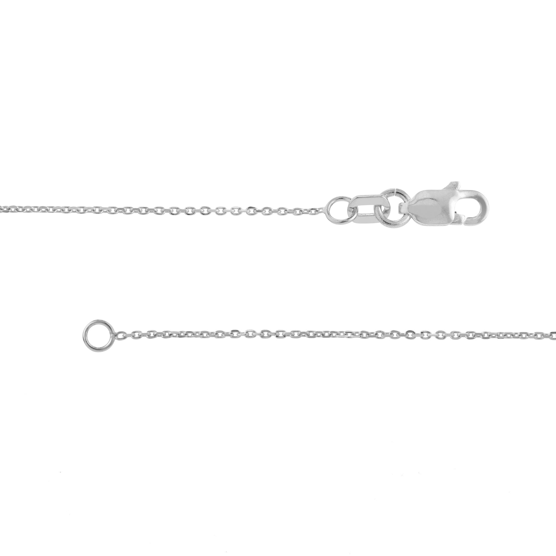 Script “B” Initial with Diamond Bezel Necklace