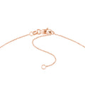 Script “F” Initial with Diamond Bezel Necklace