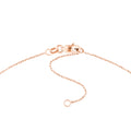 Script Y with Diamond Bezel Necklace