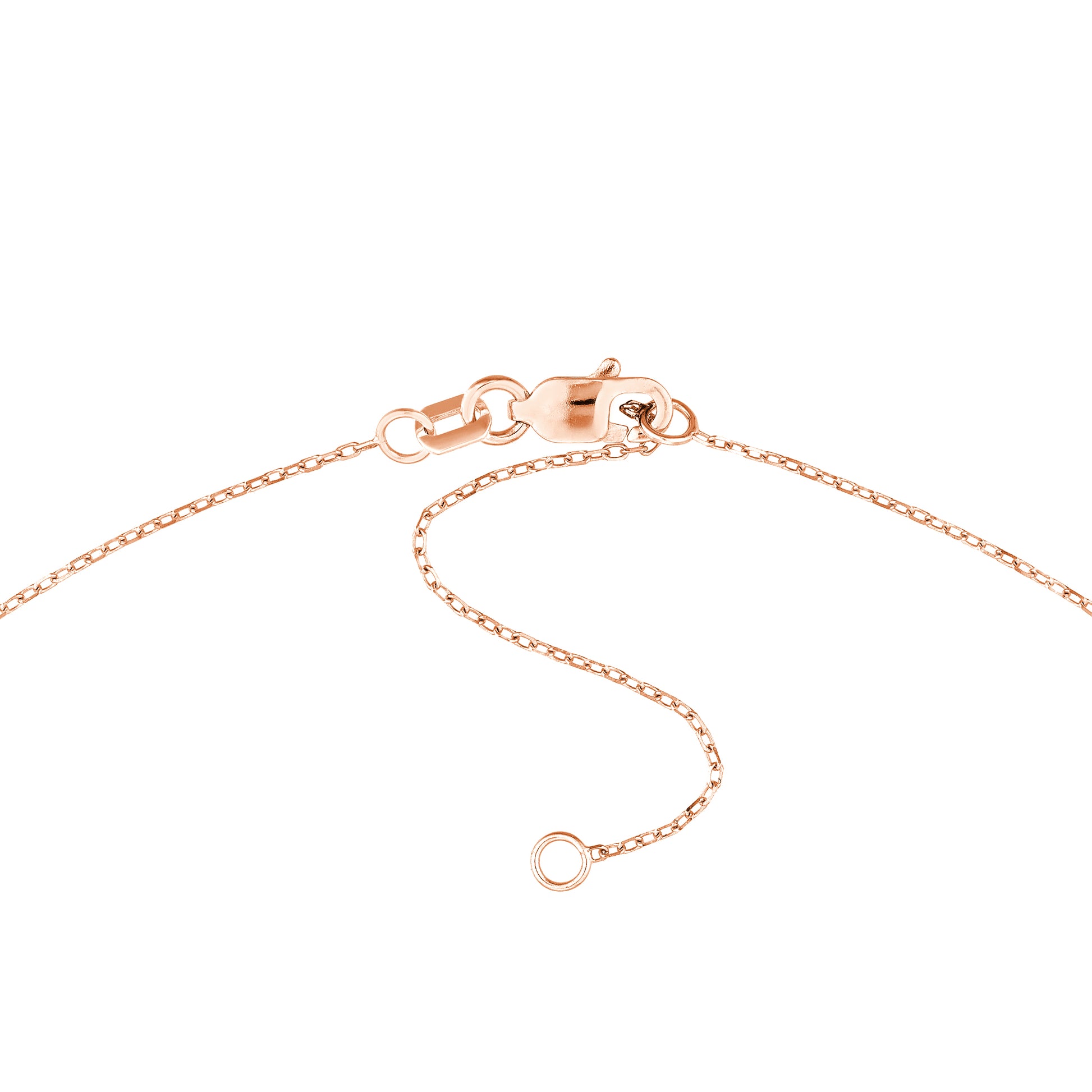 Script Y with Diamond Bezel Necklace
