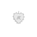 Engravable Spike Heart Pendant