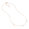 Gothic Initials Station Necklace