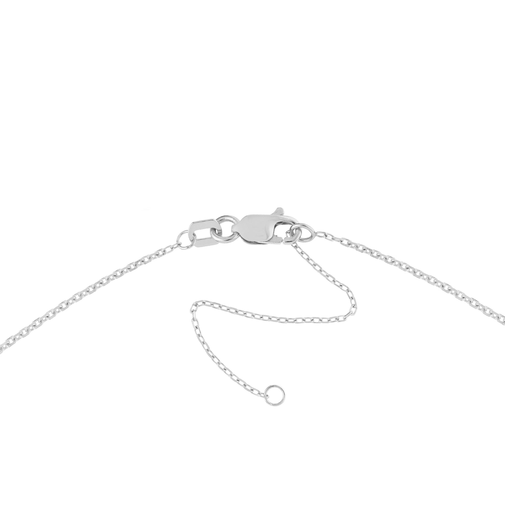 Aries Organic Disc Pendant Necklace
