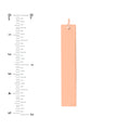 X-Long Vertical Bar Engravable Charm