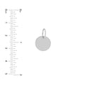 Small Disk Engravable Charm