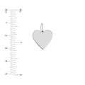 Heart Engravable Charm