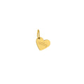 Mini Slanted Heart Engravable Charm