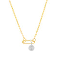 Small Jagged Circle Engravable Charm