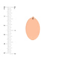 Medium Oval Engravable Charm