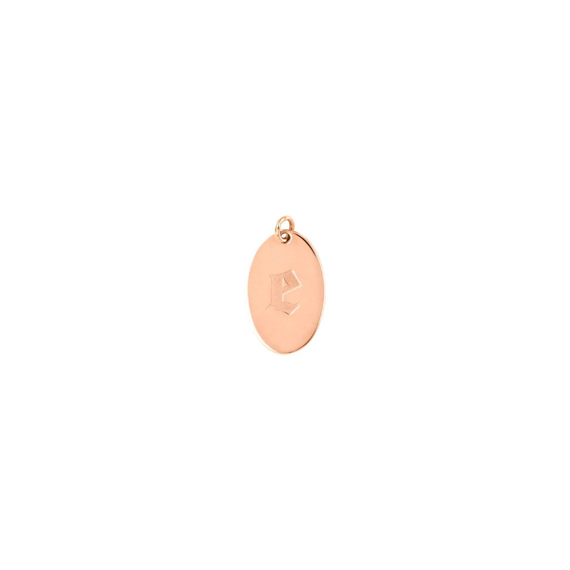 Small Oval Engravable Charm