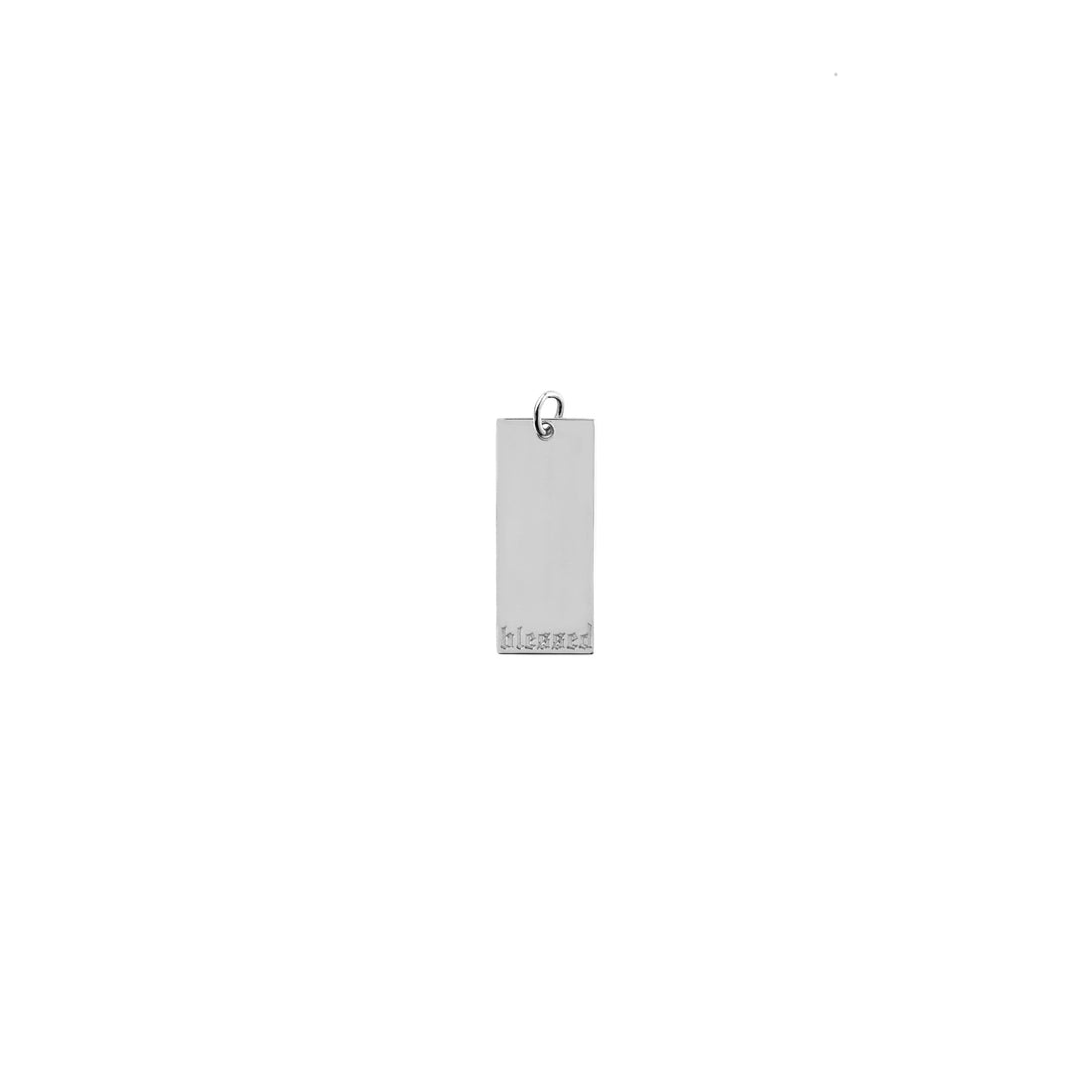 Medium Rectangular Engravable Charm