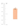 Medium Rectangular Engravable Charm