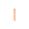 Small Vertical Bar Engravable Charm