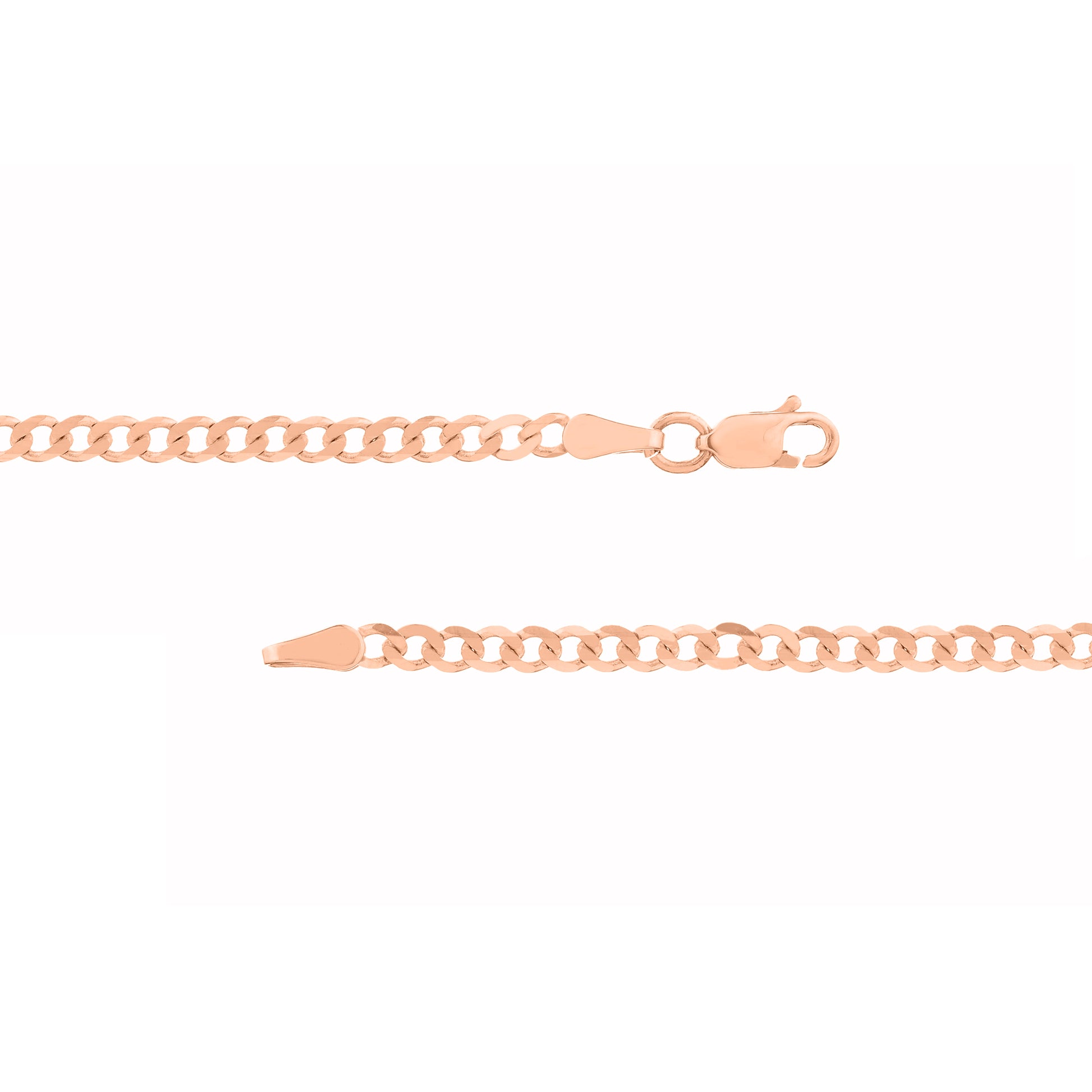 Block Nameplate Curb Chain Necklace