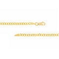 Block Nameplate Curb Chain Necklace