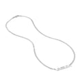 Block Nameplate Curb Chain Necklace
