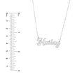 5mm Cursive Nameplate Necklace