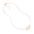 7mm Brush Font Nameplate Necklace