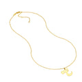 15mm Cursive Initial Pendant Necklace