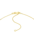 Block Initials Station Necklace