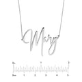 Personalization Small Signature Font