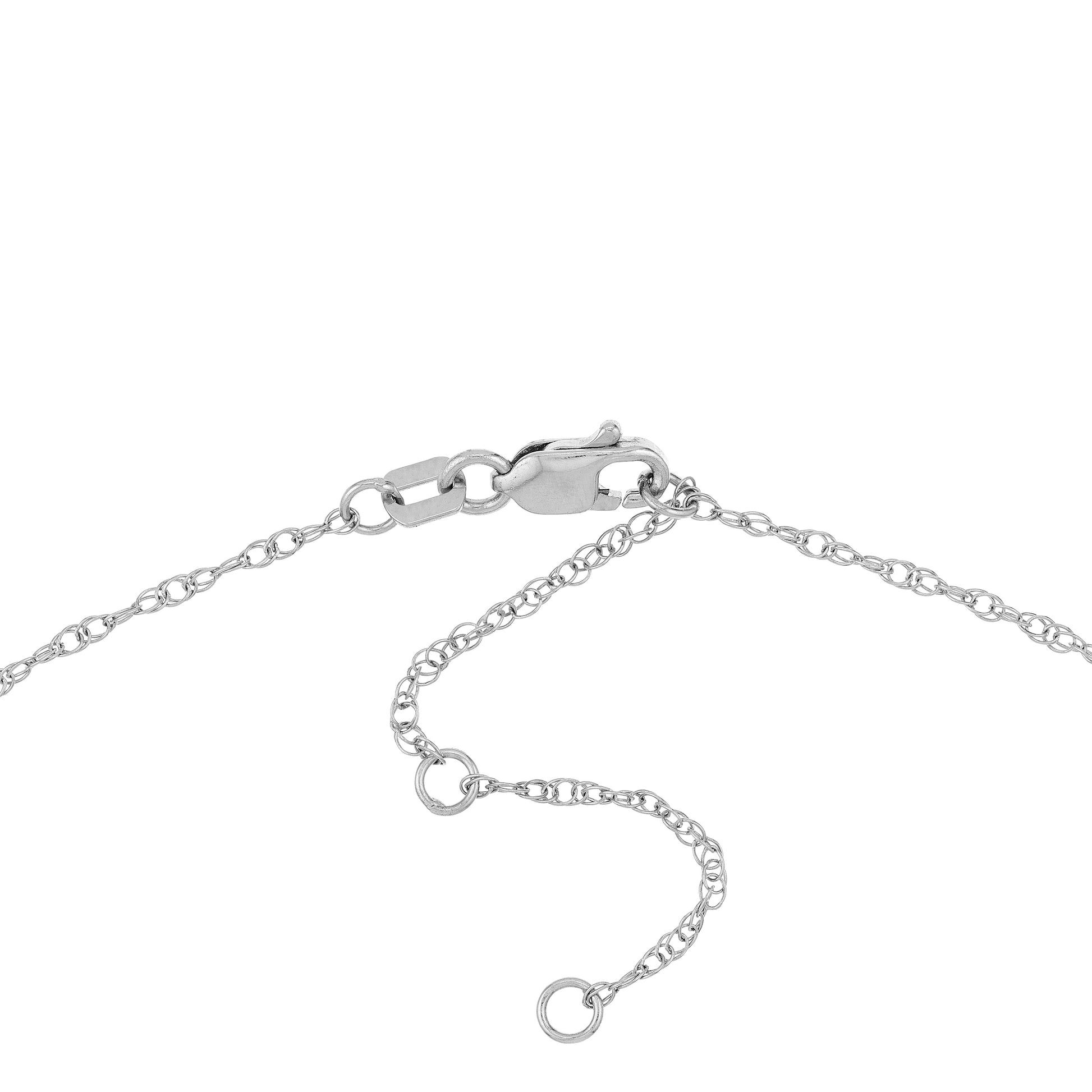5mm Script Font Nameplate Necklace