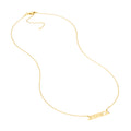 5mm Block Font Nameplate Necklace