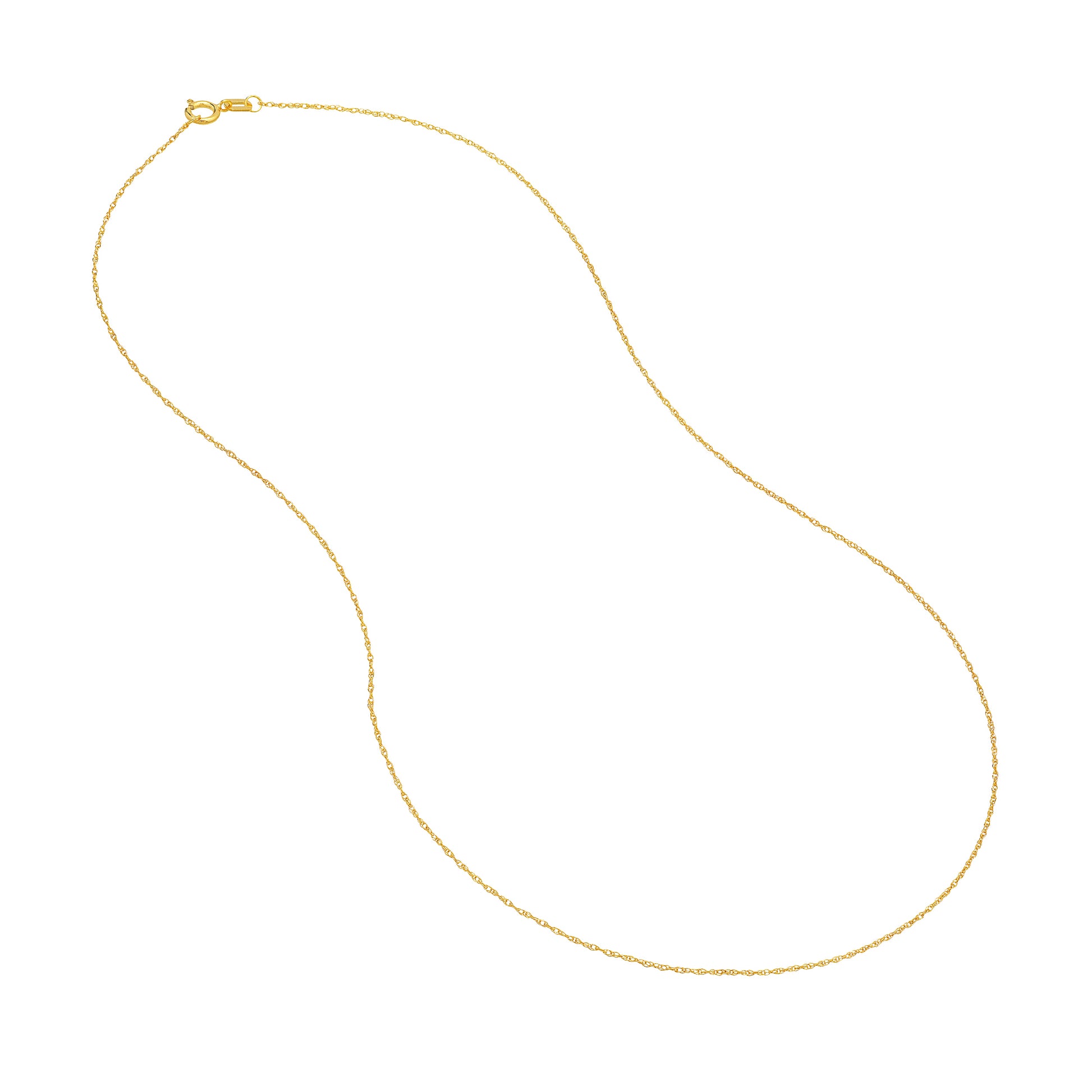 0.80mm Pendant Rope Chain with Spring Ring