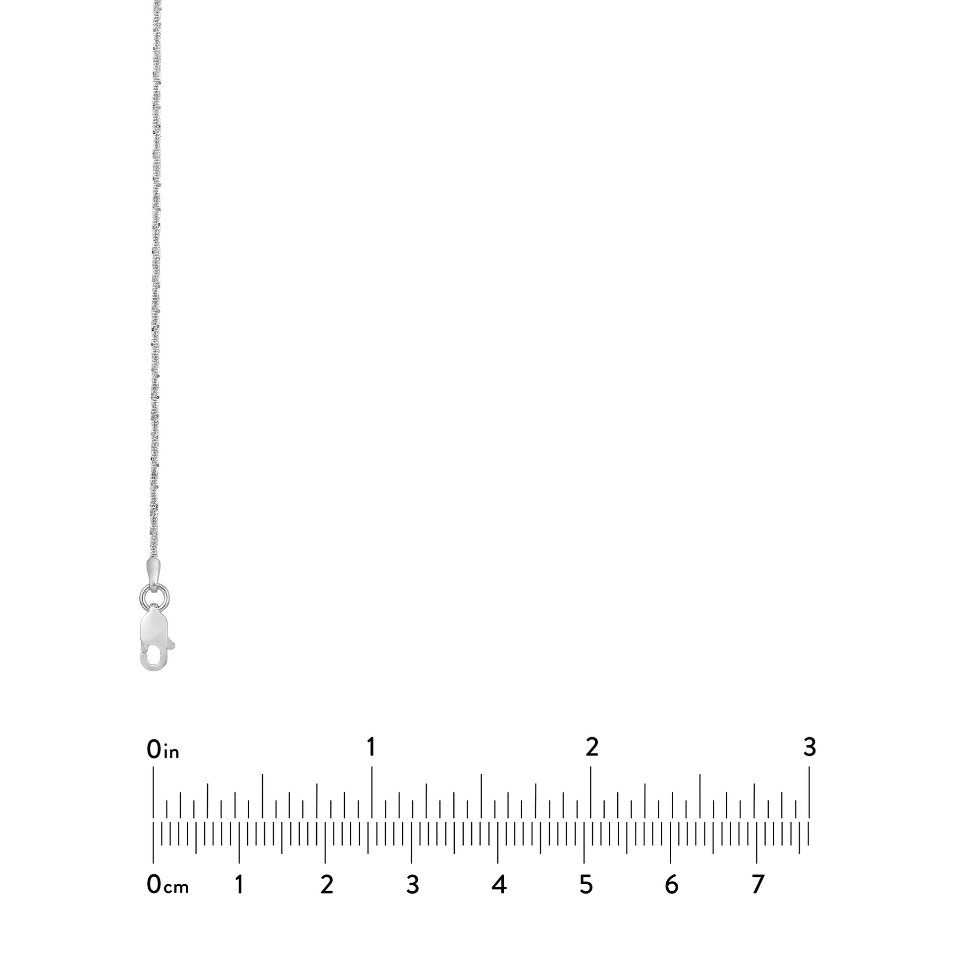 1.12mm Sparkle Chain with Lobster Lock