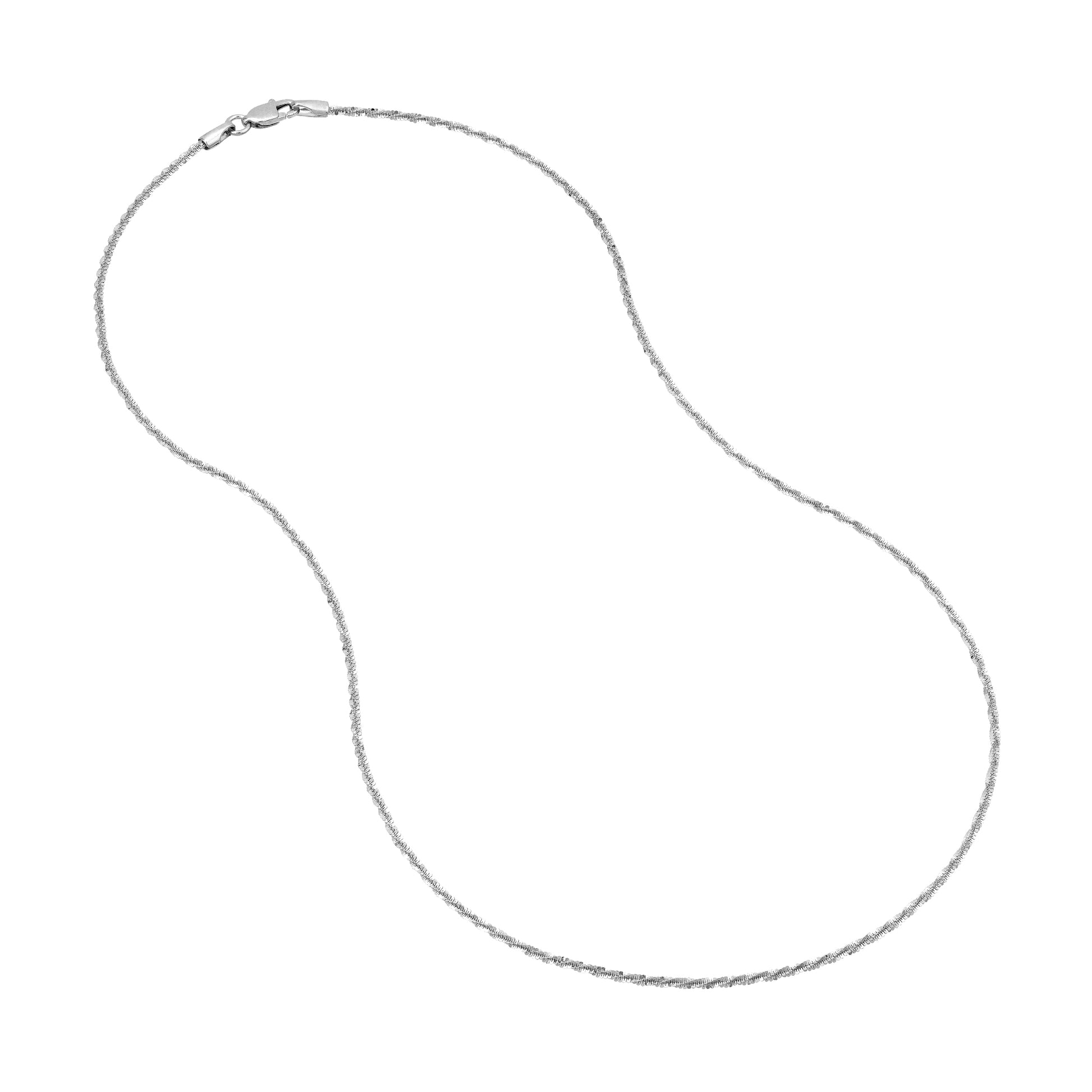 1.45mm Sparkle Chain with Lobster Lock