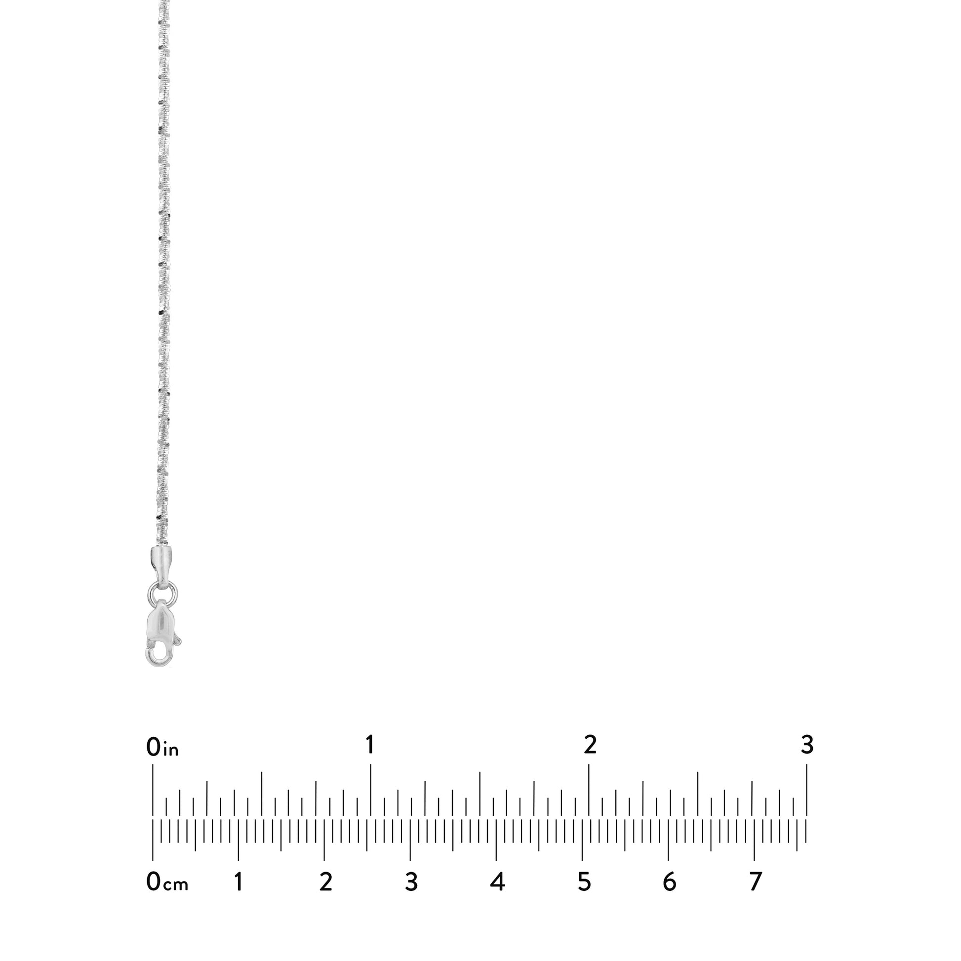 1.45mm Sparkle Chain with Lobster Lock