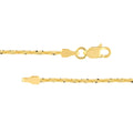 1.45mm Sparkle Chain with Lobster Lock